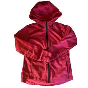 Zella dark pink zip up fleece size 7/8